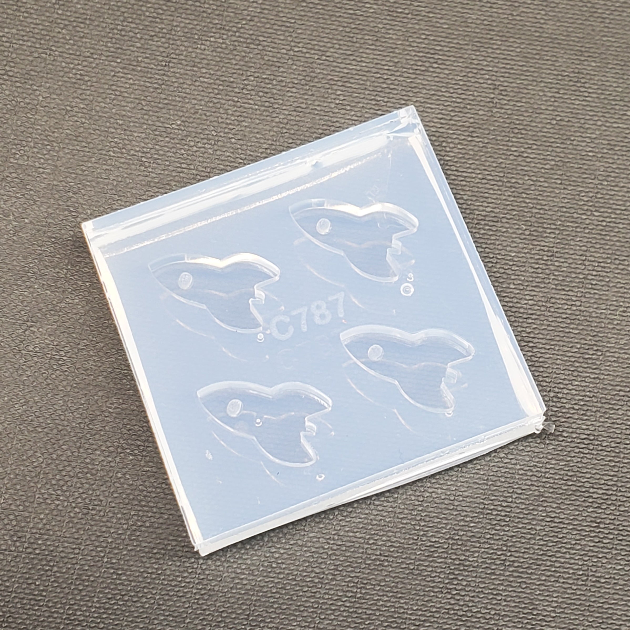 Rocket Stud Earring Mold(A9)