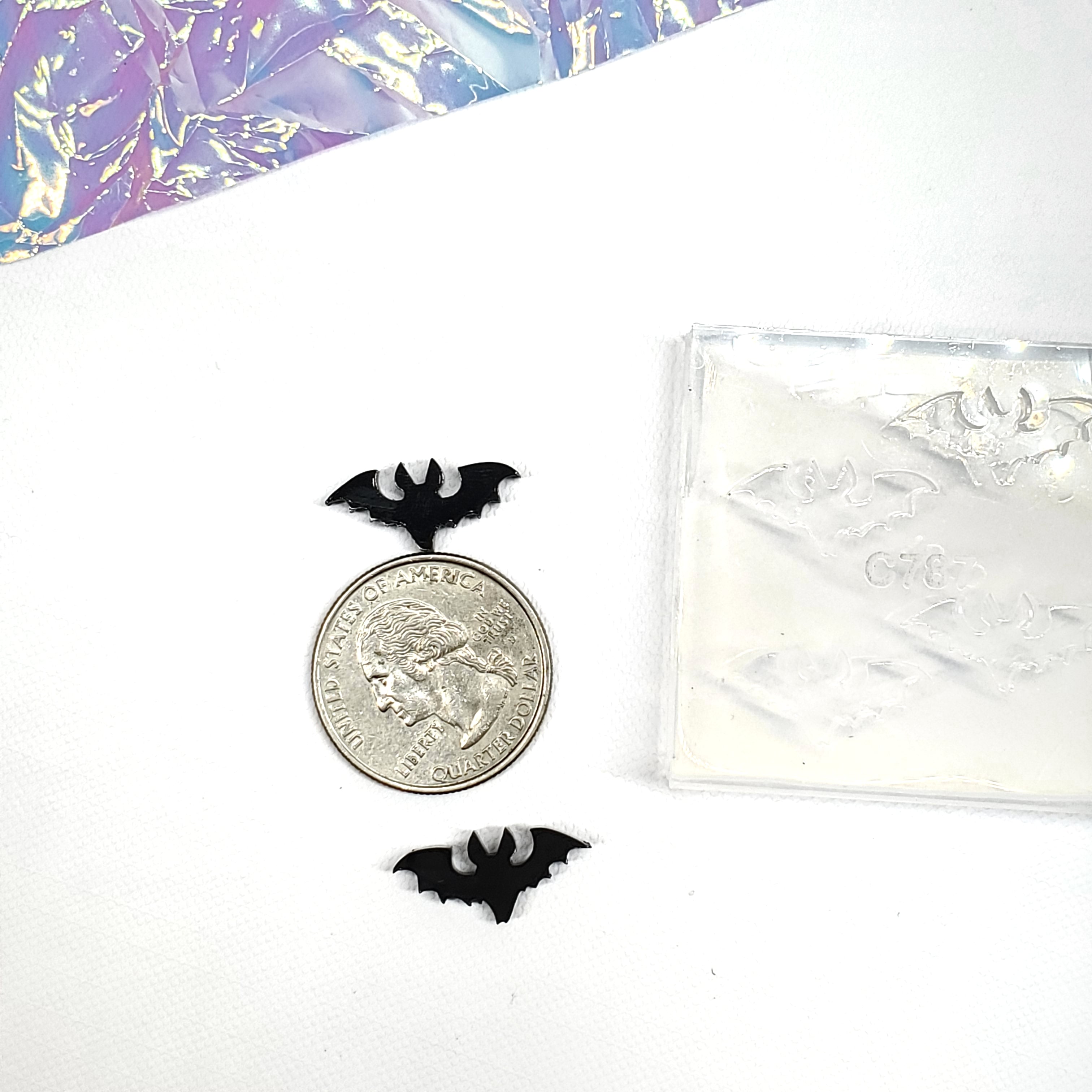 Spooky Bat Earring Mold(A11)