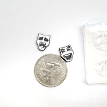 Load image into Gallery viewer, Drama Masks Stud Earrings Silicone Mold(A12)
