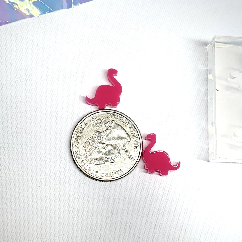 Brontosaurus Dinosaur Stud Earring Mold(A4)