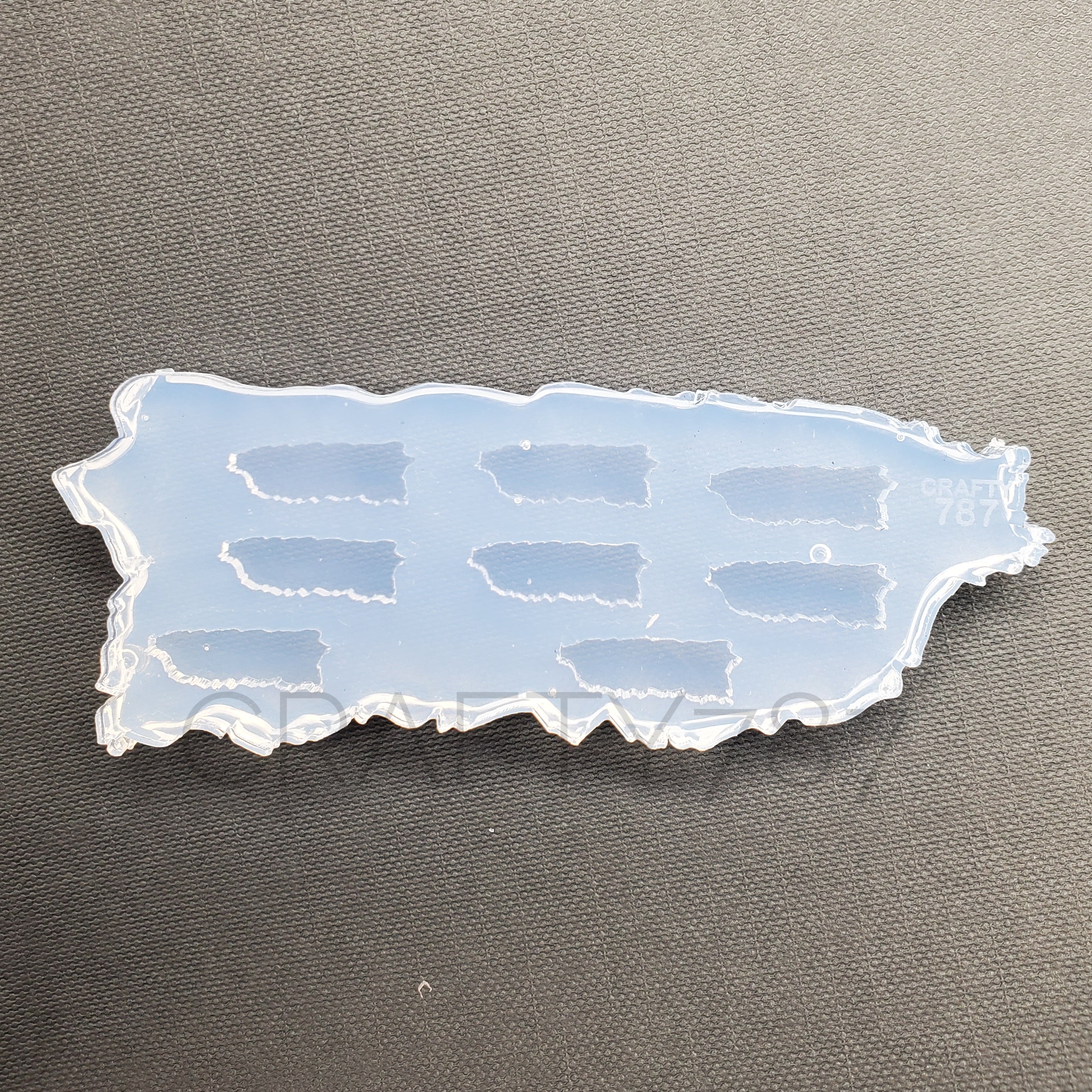 Puerto Rico Studs Silicone Mold (A3)