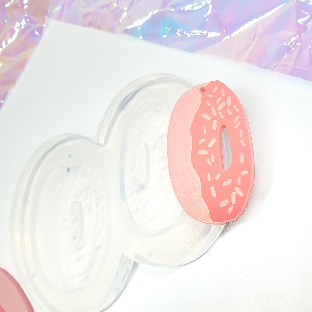 Donuts Dangle Earrings Silicone Mold (C12)