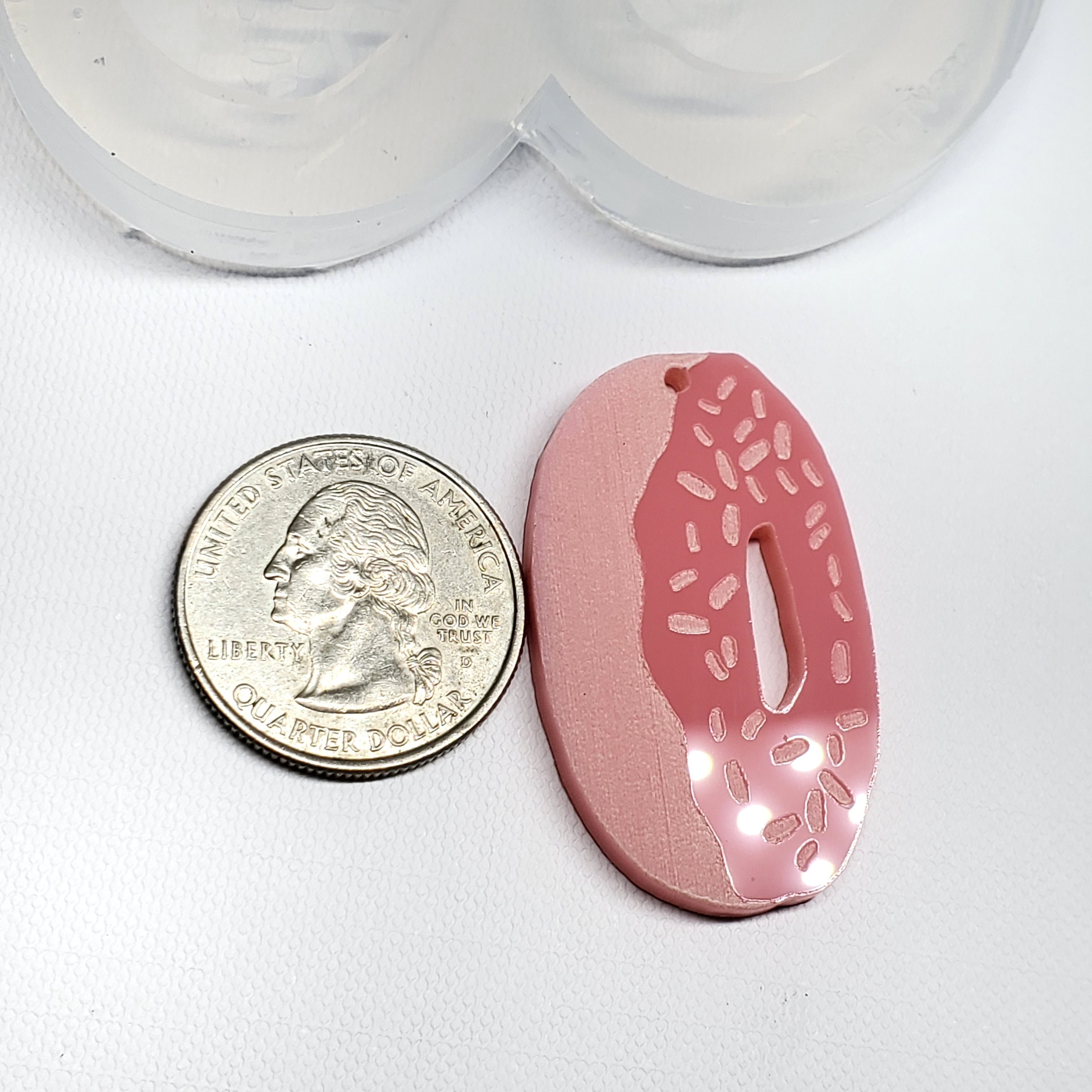 Donuts Dangle Earrings Silicone Mold (C12)