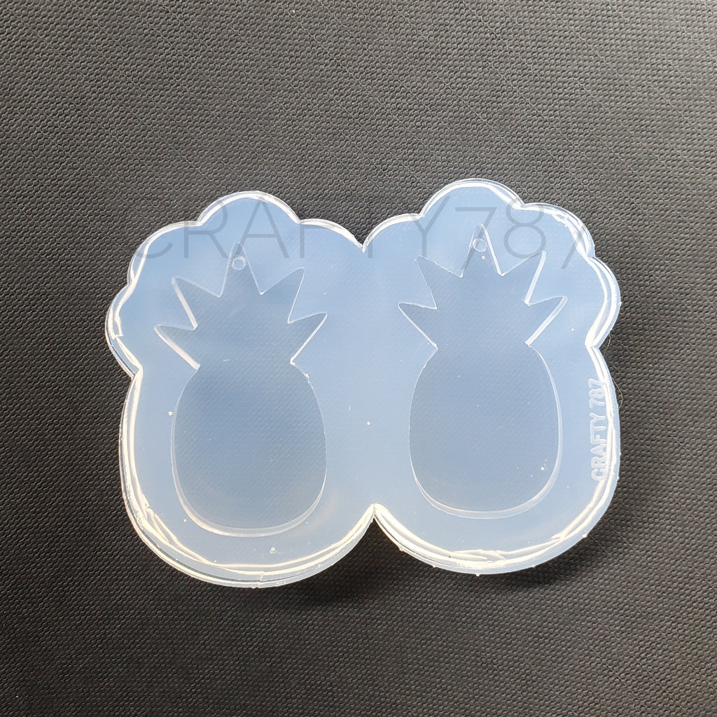 Pineapple Dangle Earring Silicone Mold (D1)