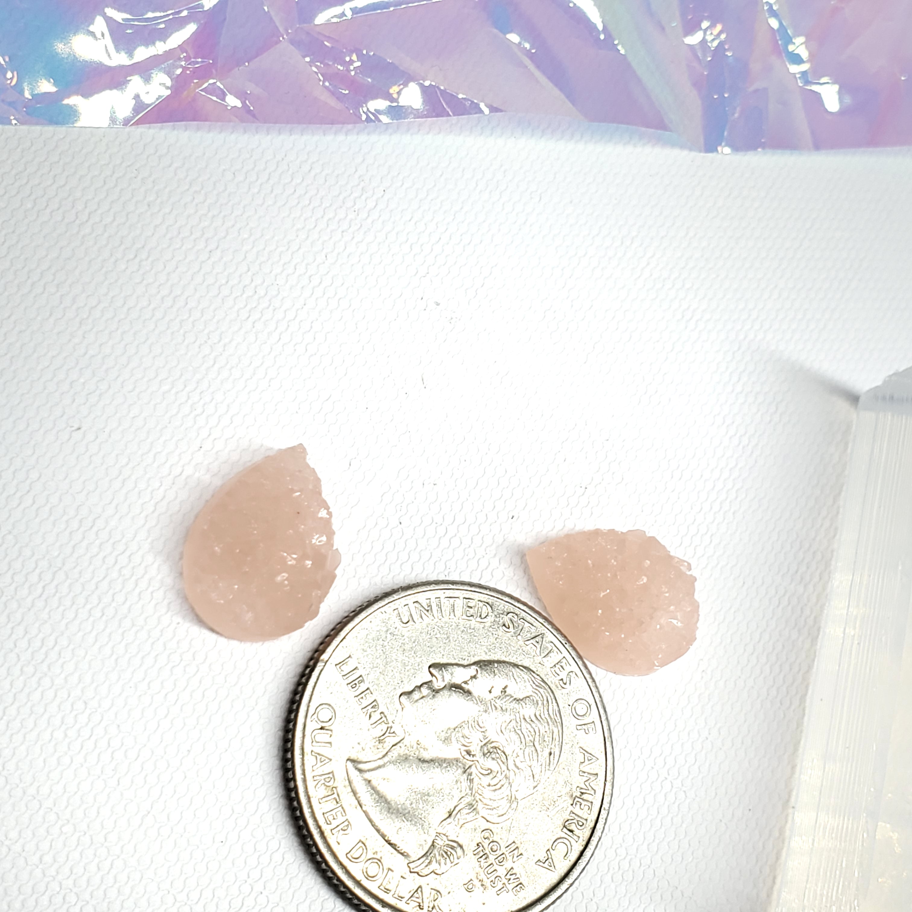 Teardrop Druzy Cabochon Silicone Mold 12mm x 14mm(B3)