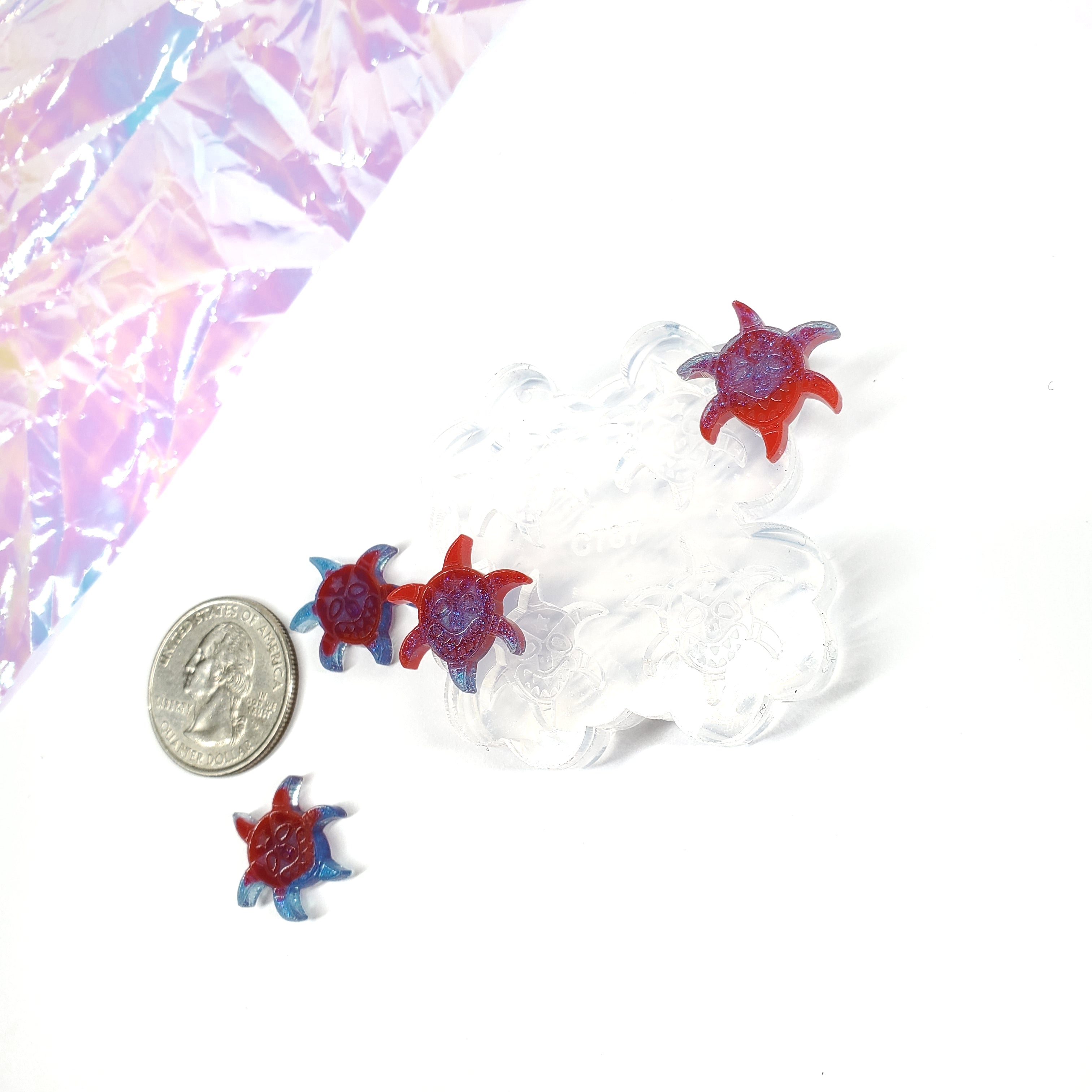 Vejigante Stud Earring Mold (A3)
