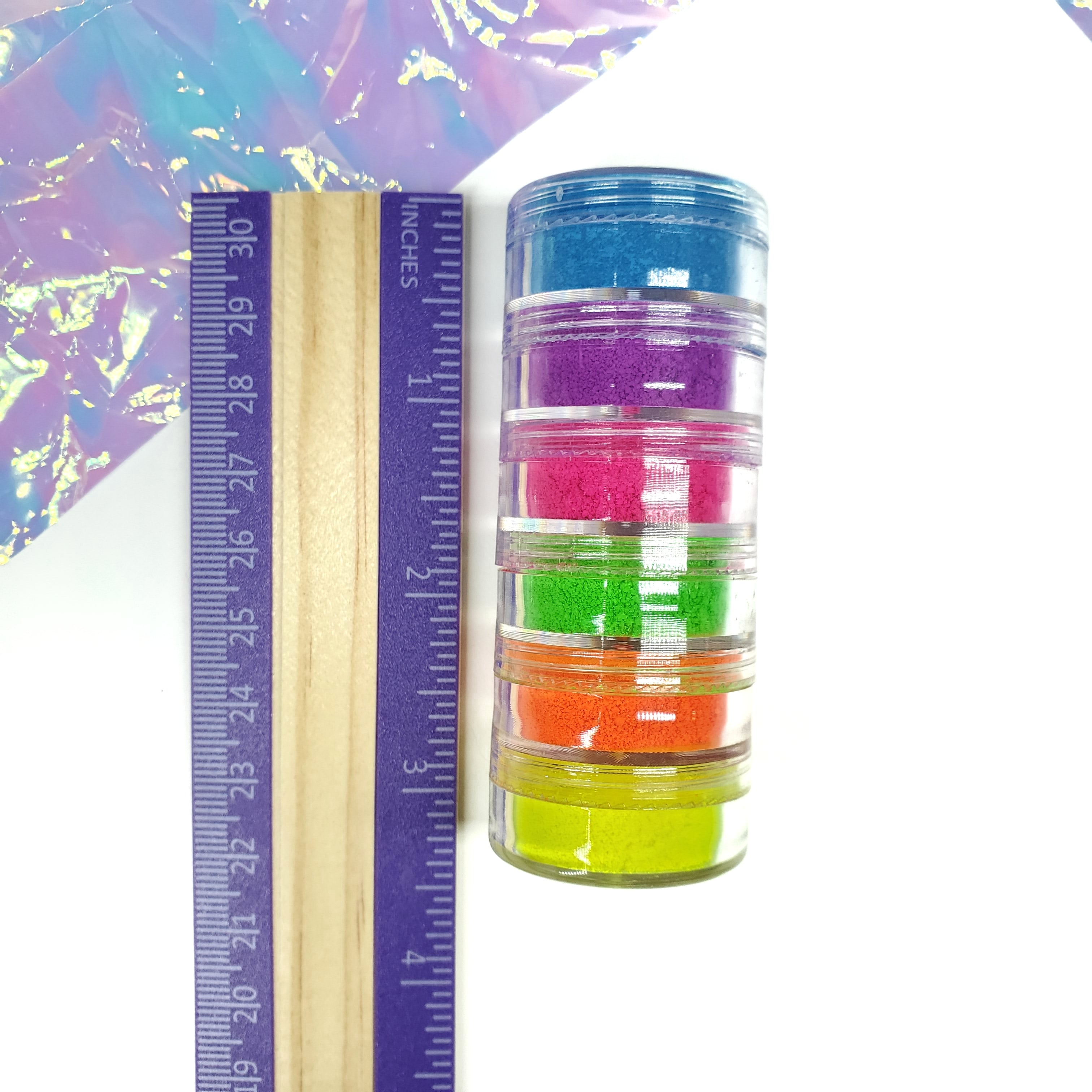 Neon Six Colors Bundle Powder Pigments/Mica