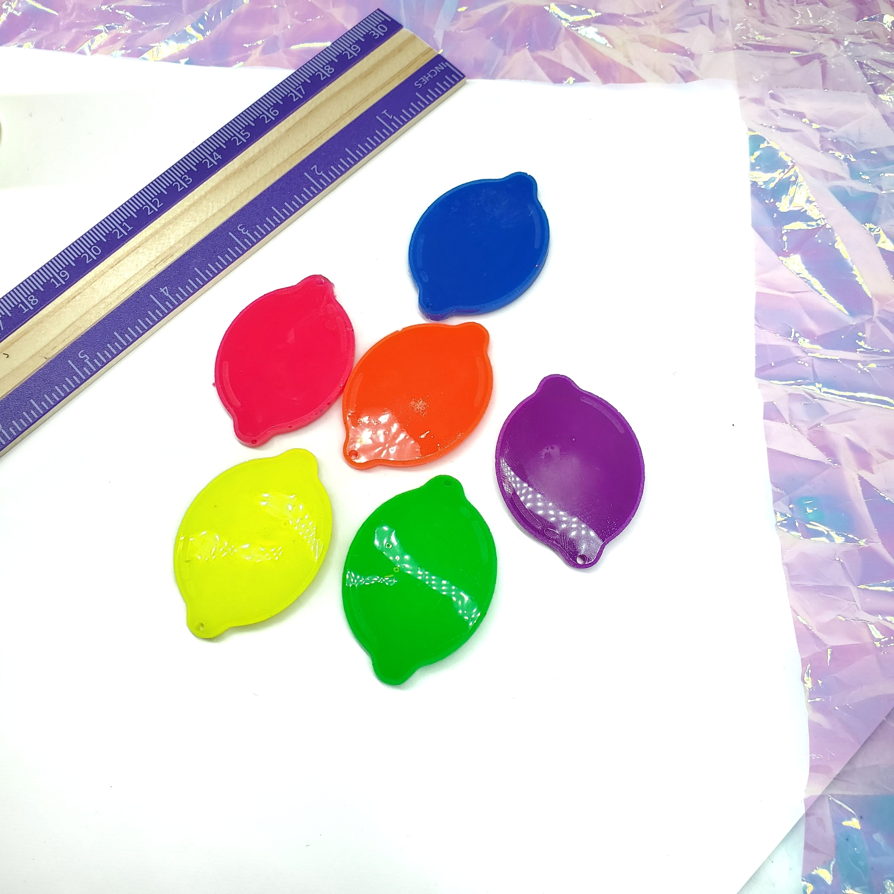 Neon Six Colors Bundle Powder Pigments/Mica