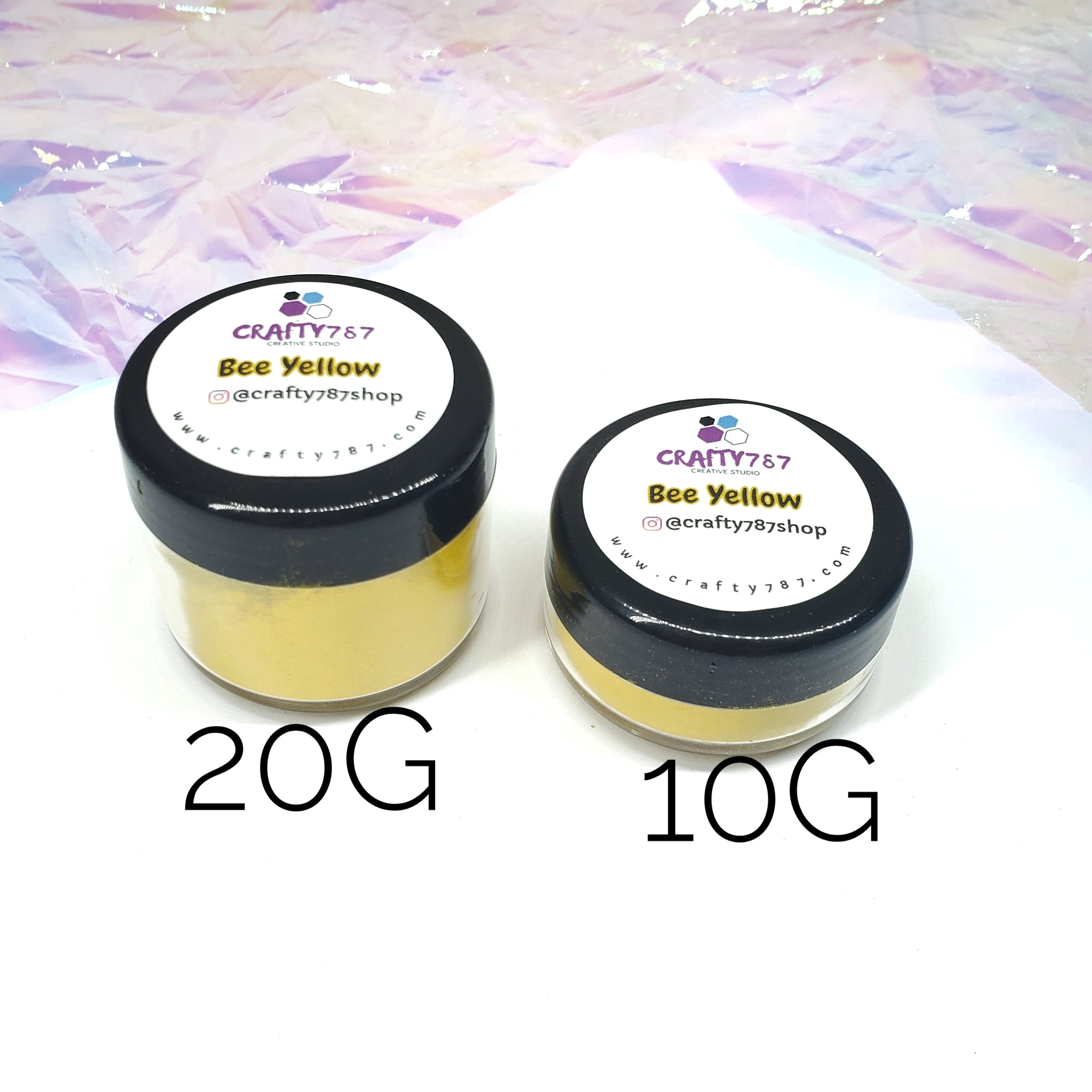 Bee Yellow Mica Powder