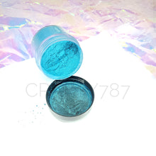 Load image into Gallery viewer, P.R. Turquoise Mica Powder
