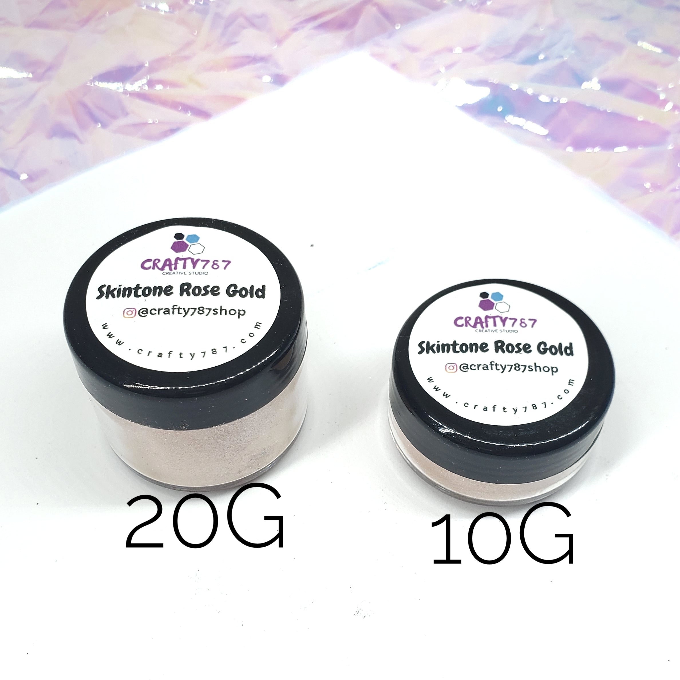 Skintone Rose Gold Mica Powder
