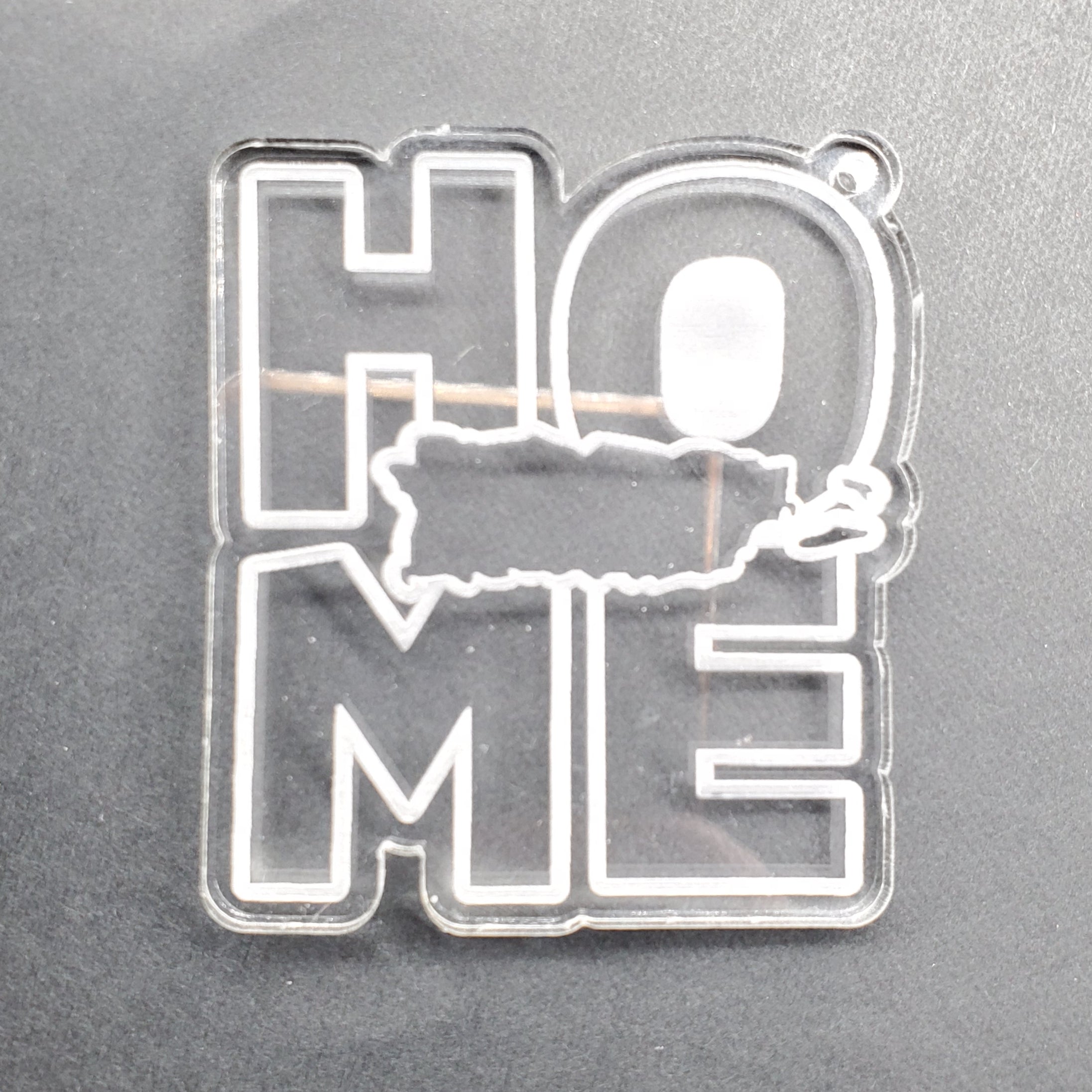 Puerto Rico Home Keychain Mold 2.4in (D9)