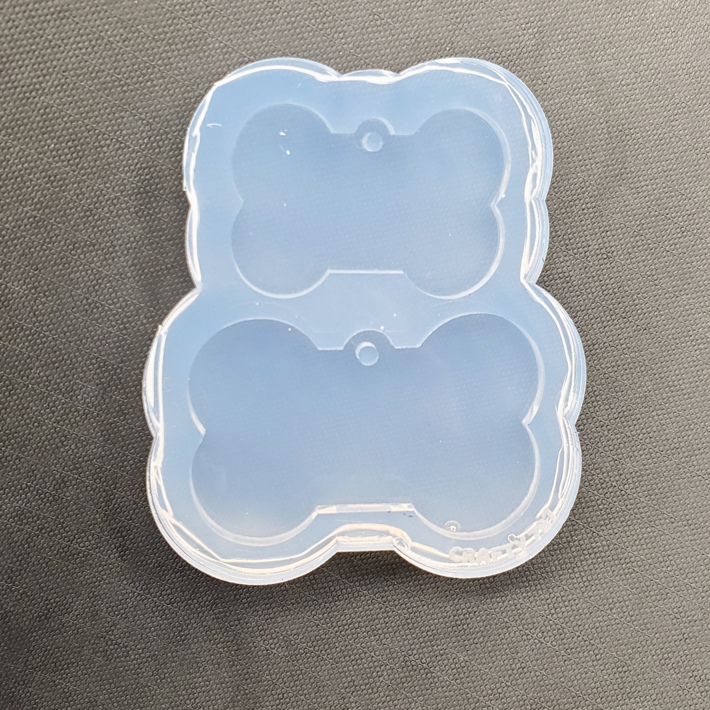 Dog Tags Bone Shape Silicone Mold 2 sizes(C2)