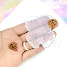 Load image into Gallery viewer, Fall Leaf Birch Stud Earring Silicone Mold(A9)
