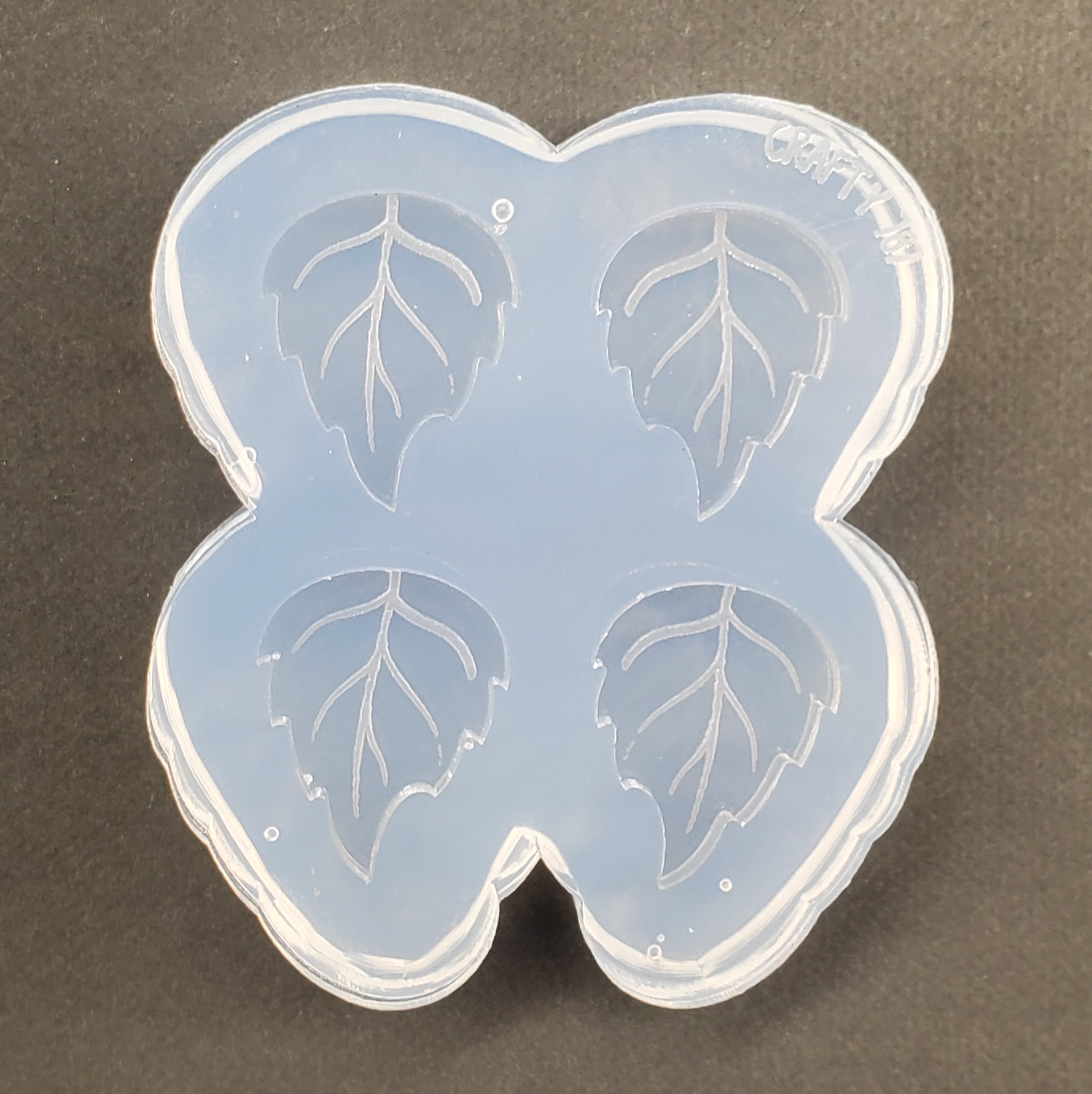 Fall Leaf Birch Stud Earring Silicone Mold(A9)