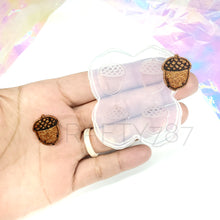 Load image into Gallery viewer, Cute Fall Acorns Stud Silicone Mold(A9)
