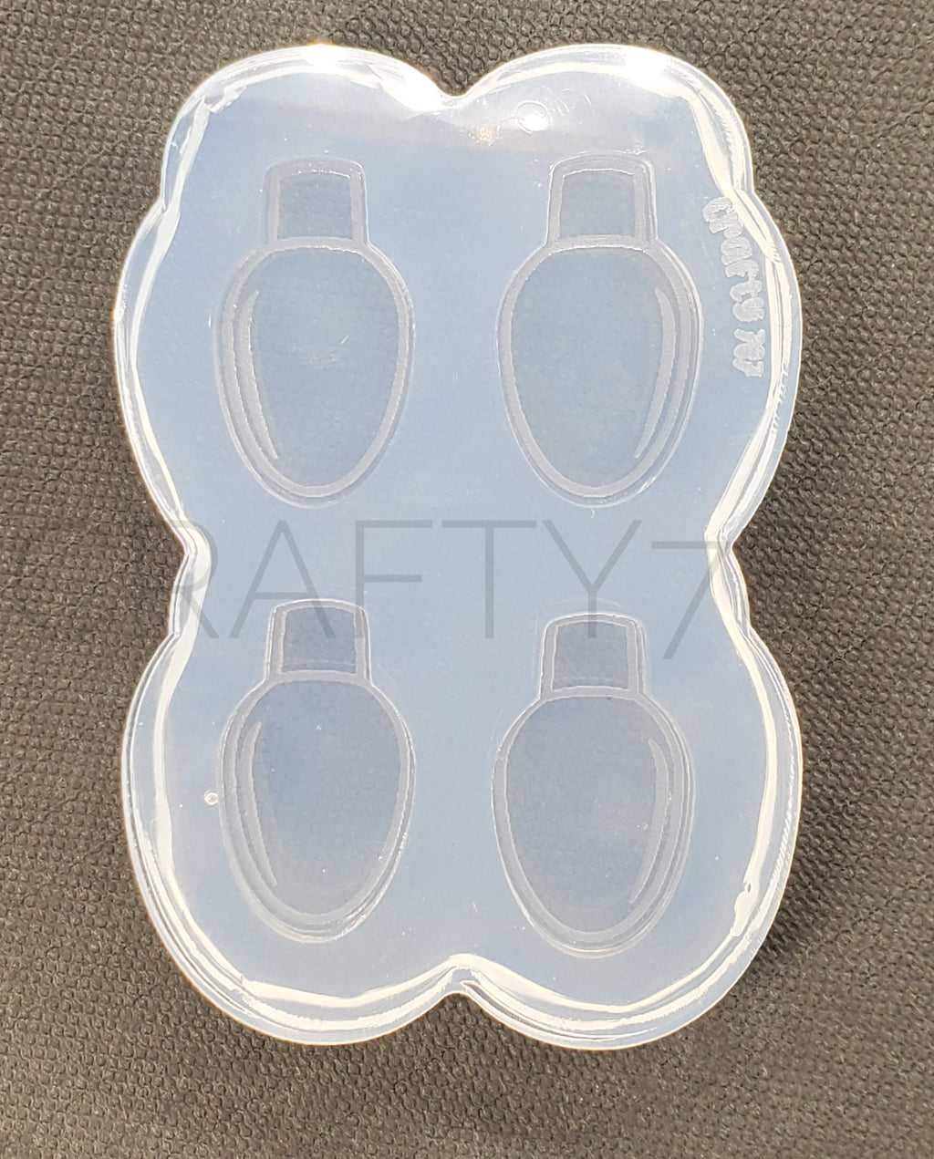 Christmas Light Bulb Stud Earring Mold (B7)