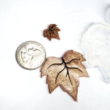 Load image into Gallery viewer, Maple Leaf Dangle &amp; Stud Earring Mold (D3)
