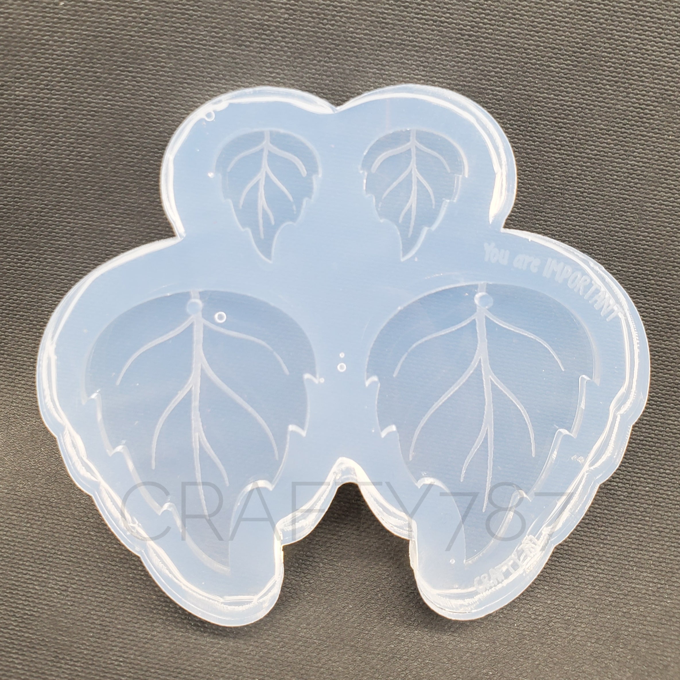 Leaf Dangle and Stud Earring Mold