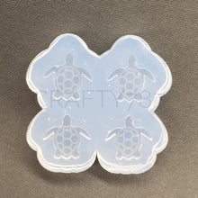 Load image into Gallery viewer, Turtle Studs Earring Mold [Detailed] (A9)
