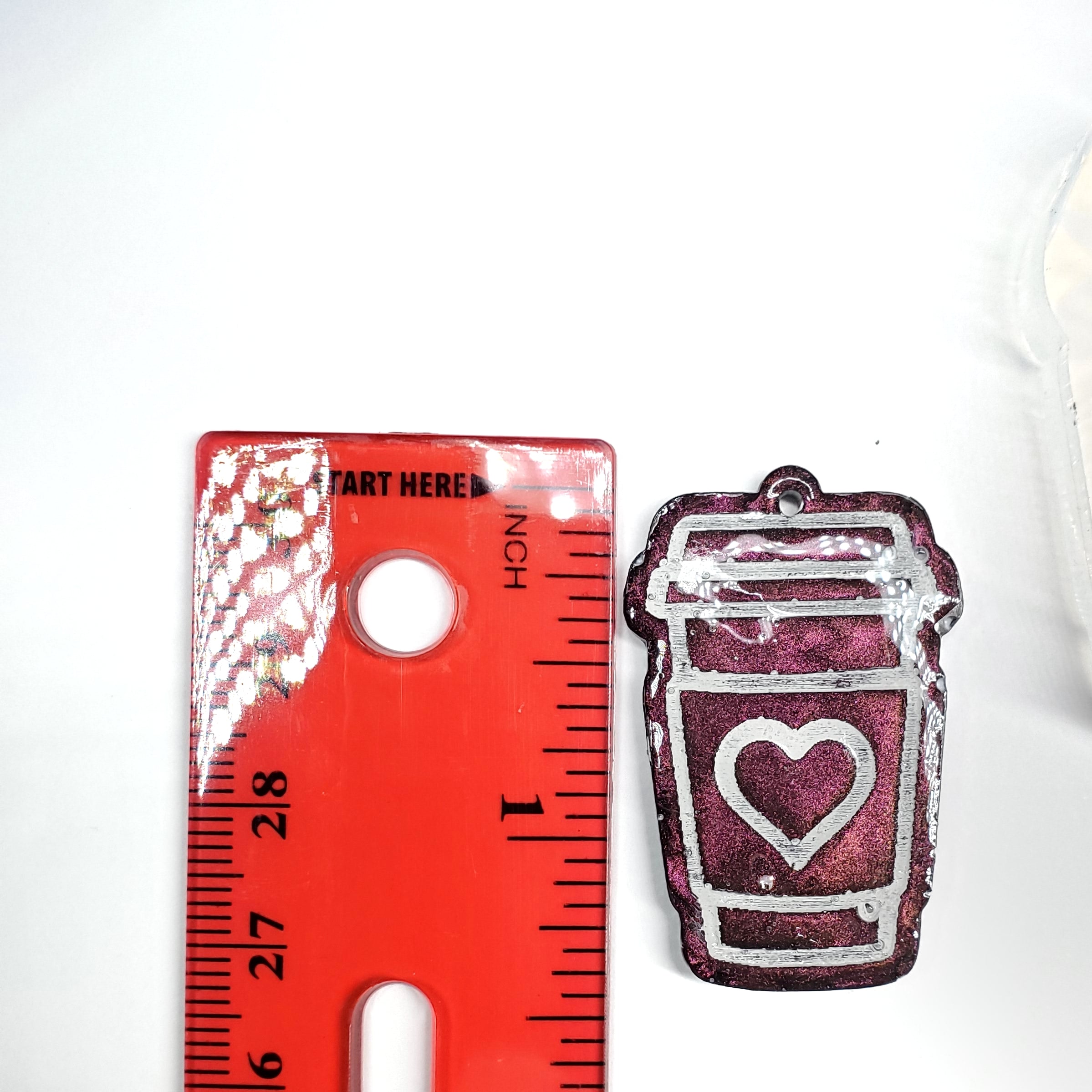Hot Coffee Dangle Earring Mold(C1)