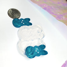 Load image into Gallery viewer, Peep Bunny Dangle Earring Mold (C12)
