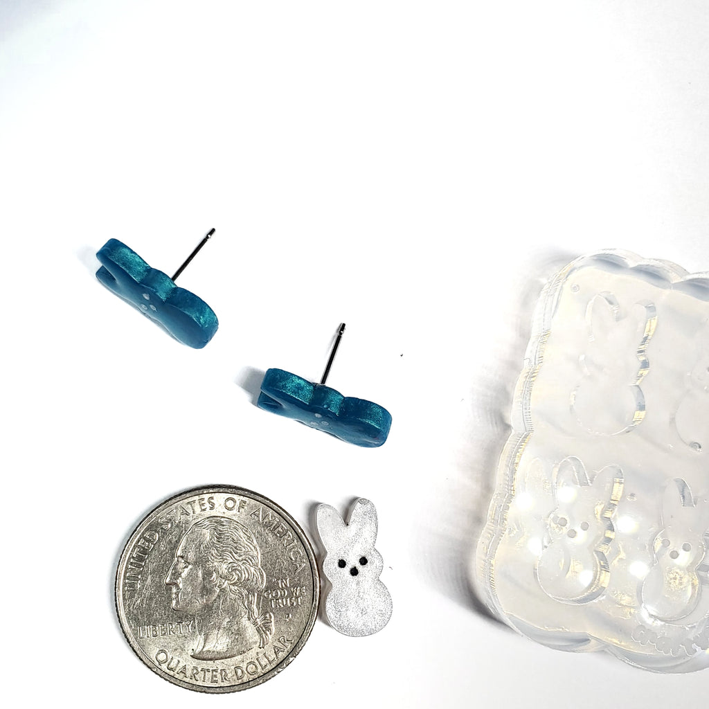 Peep Mini Studs Earring Mold (B7)