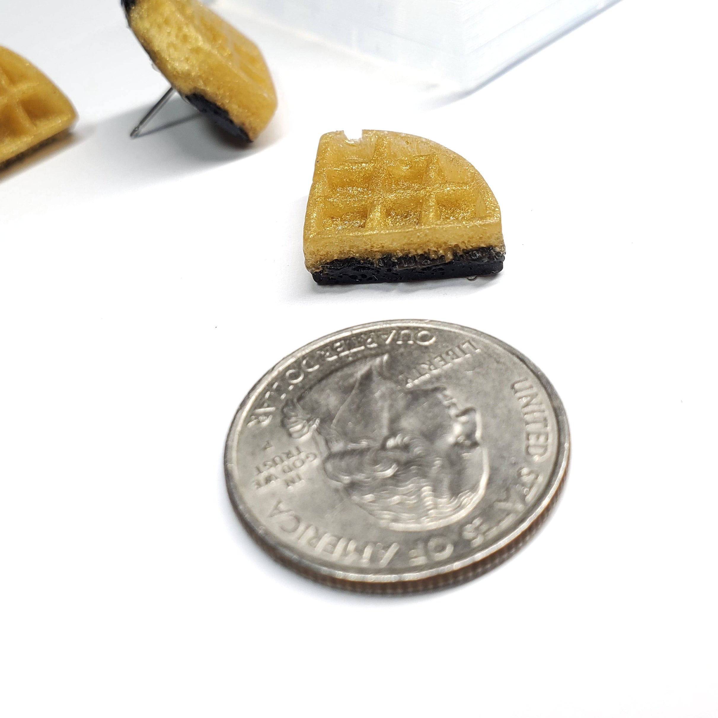 Waffle 2D Cabochon Silicone Mold(A8)