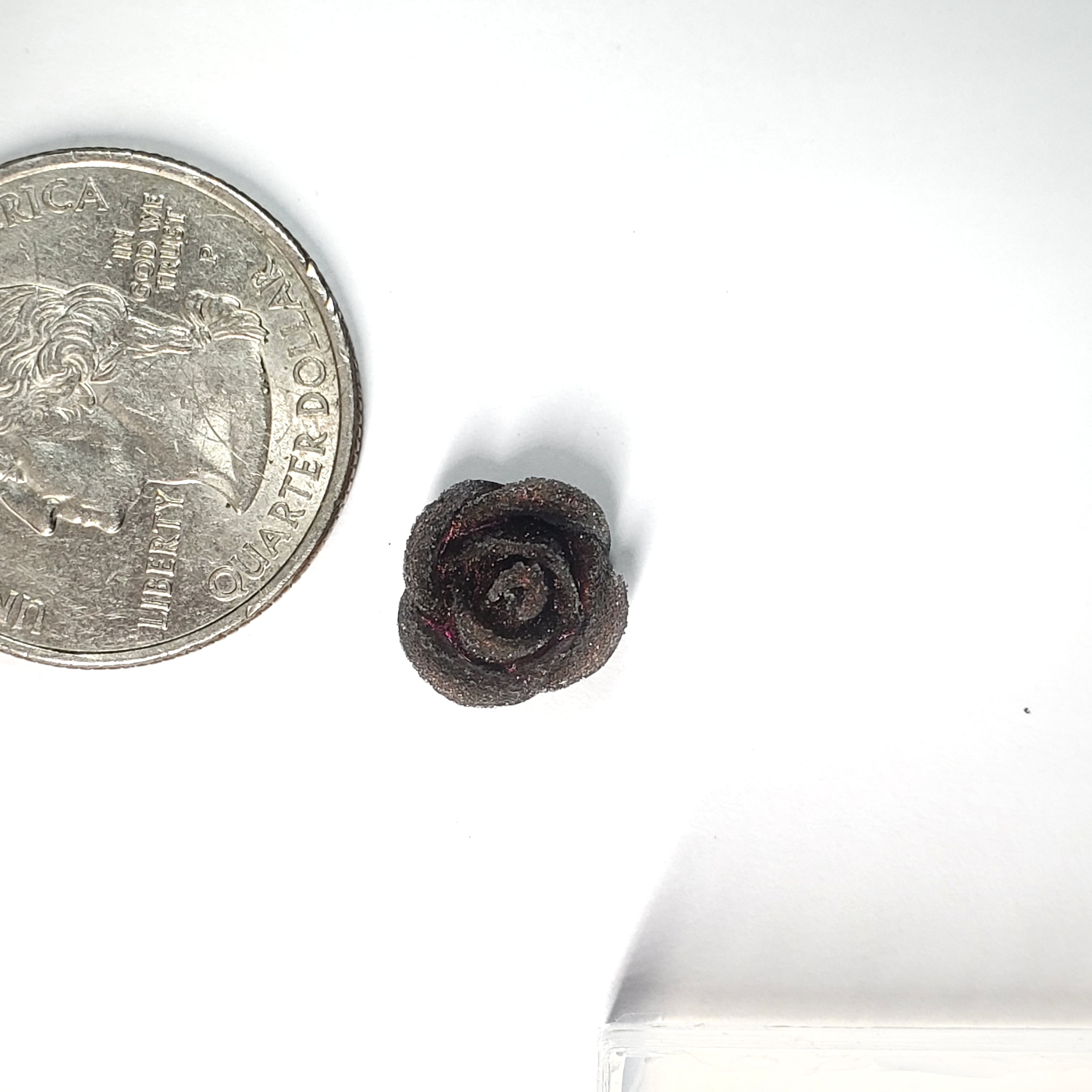 Druzy Rose Flower 10mm 2D Silicone Mold(B3)