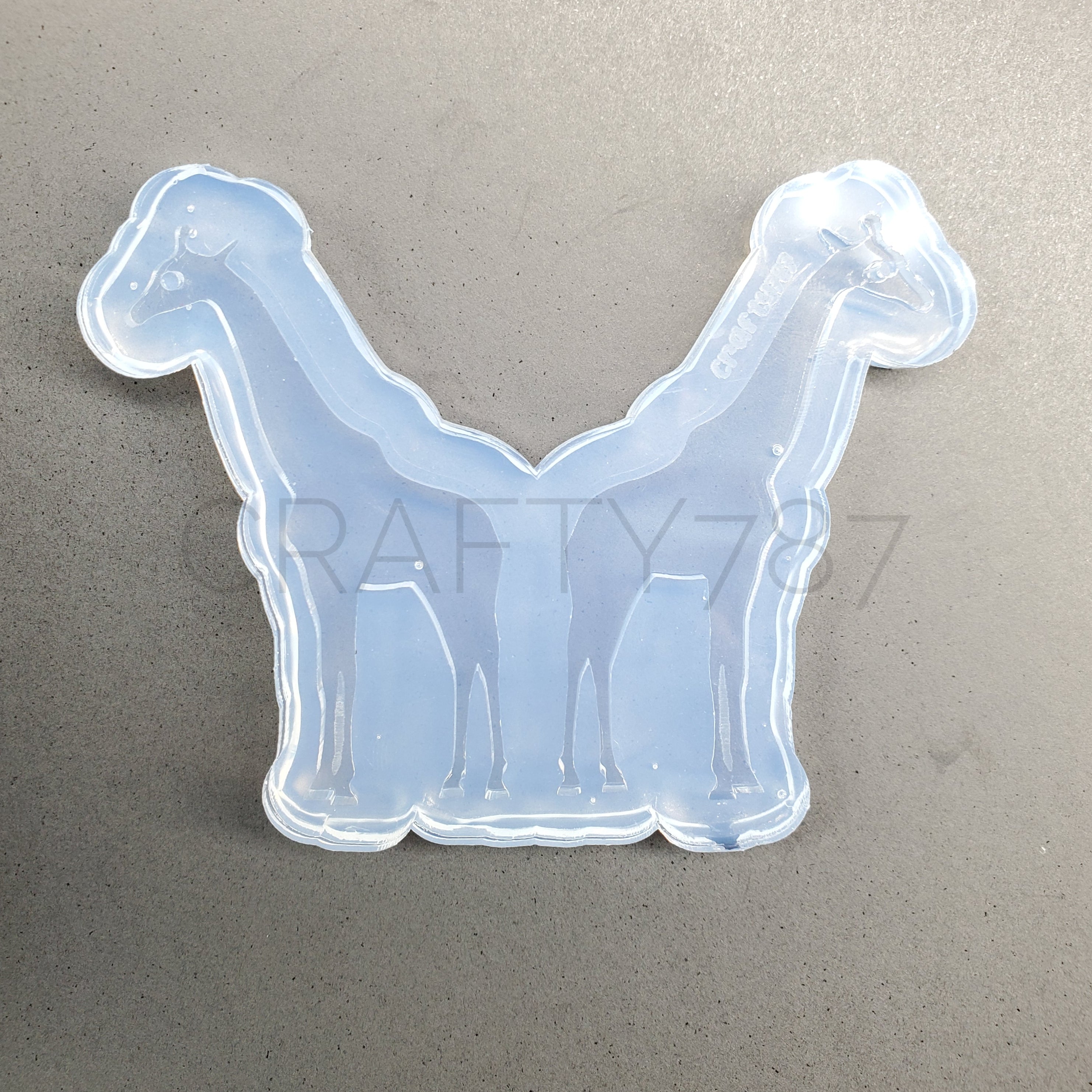 Giraffe / Jirafa Dangle Earring Silicone Mold (C12)