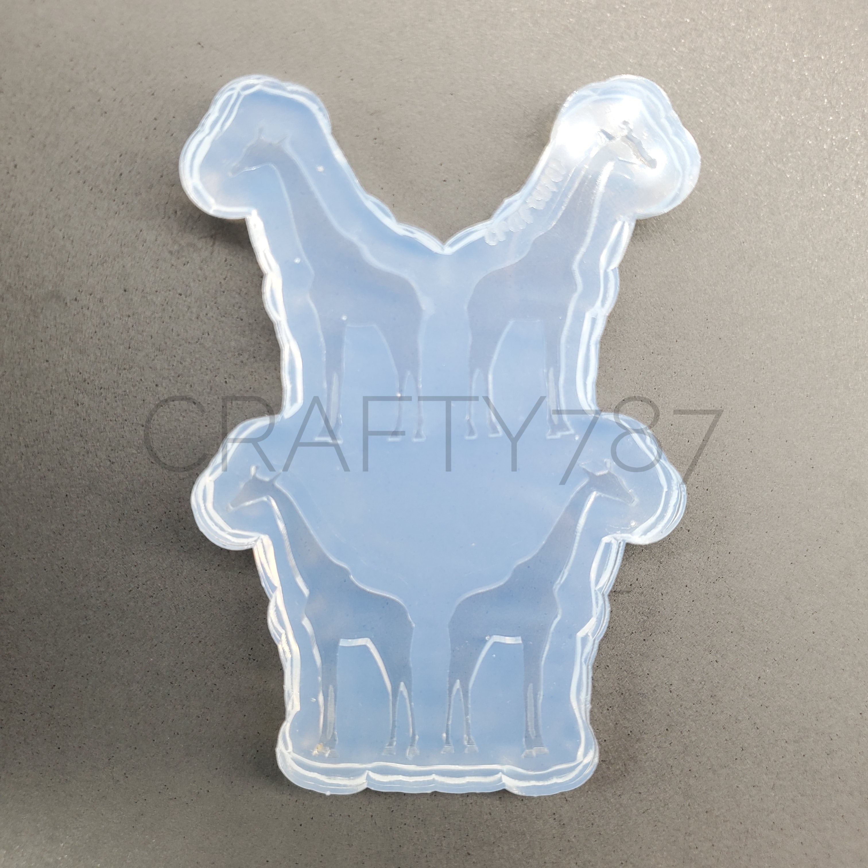 Giraffe / Jirafa Large Studs Earring Mold 2 Pairs (C11)