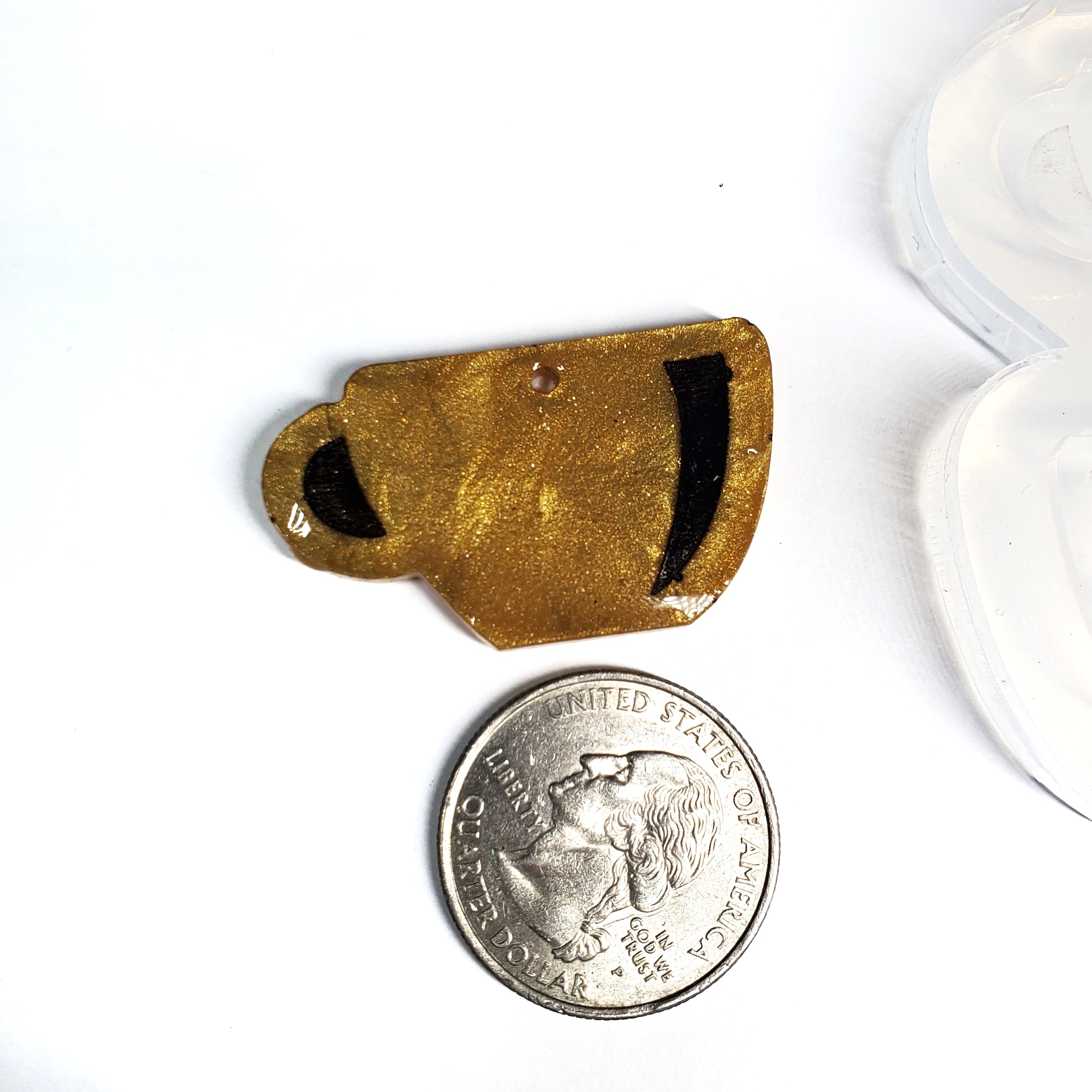 Coffee Cup/ Taza Café Dangle Mold 1.48in(C1)
