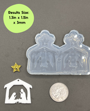 Load image into Gallery viewer, Nativity Dangle Earring Silicone Mold (C14)
