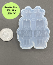 Load image into Gallery viewer, Nutcracker Dangle Earring Silicone Mold (C14)
