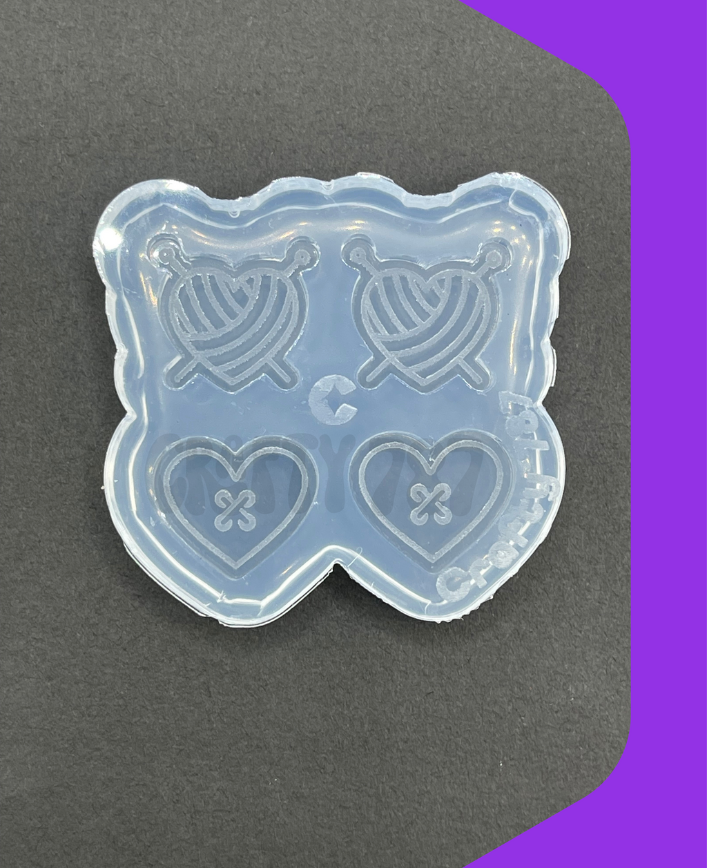 Knitting Crochet Earring/Bits Silicone Mold, Resin Mold & More(A13)