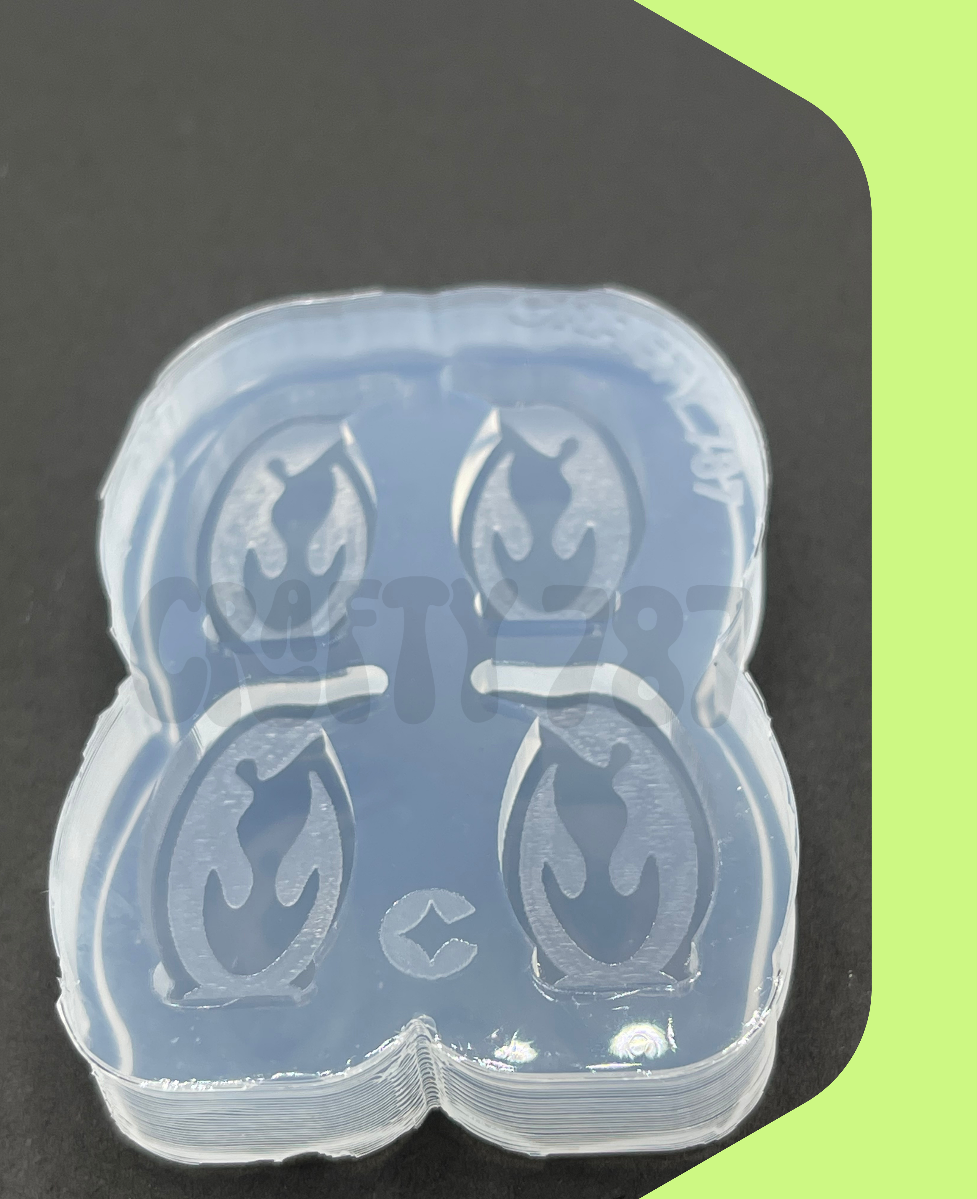 Penguin Studs Earring/Bits Silicone Mold (A13)