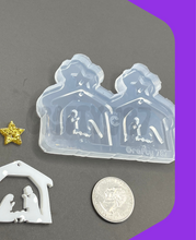 Load image into Gallery viewer, Nativity Dangle Earring Silicone Mold (C14)
