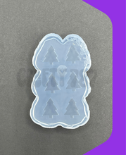 Load image into Gallery viewer, Mini Christmas Tree Stud Earring Silicone Mold (A14)
