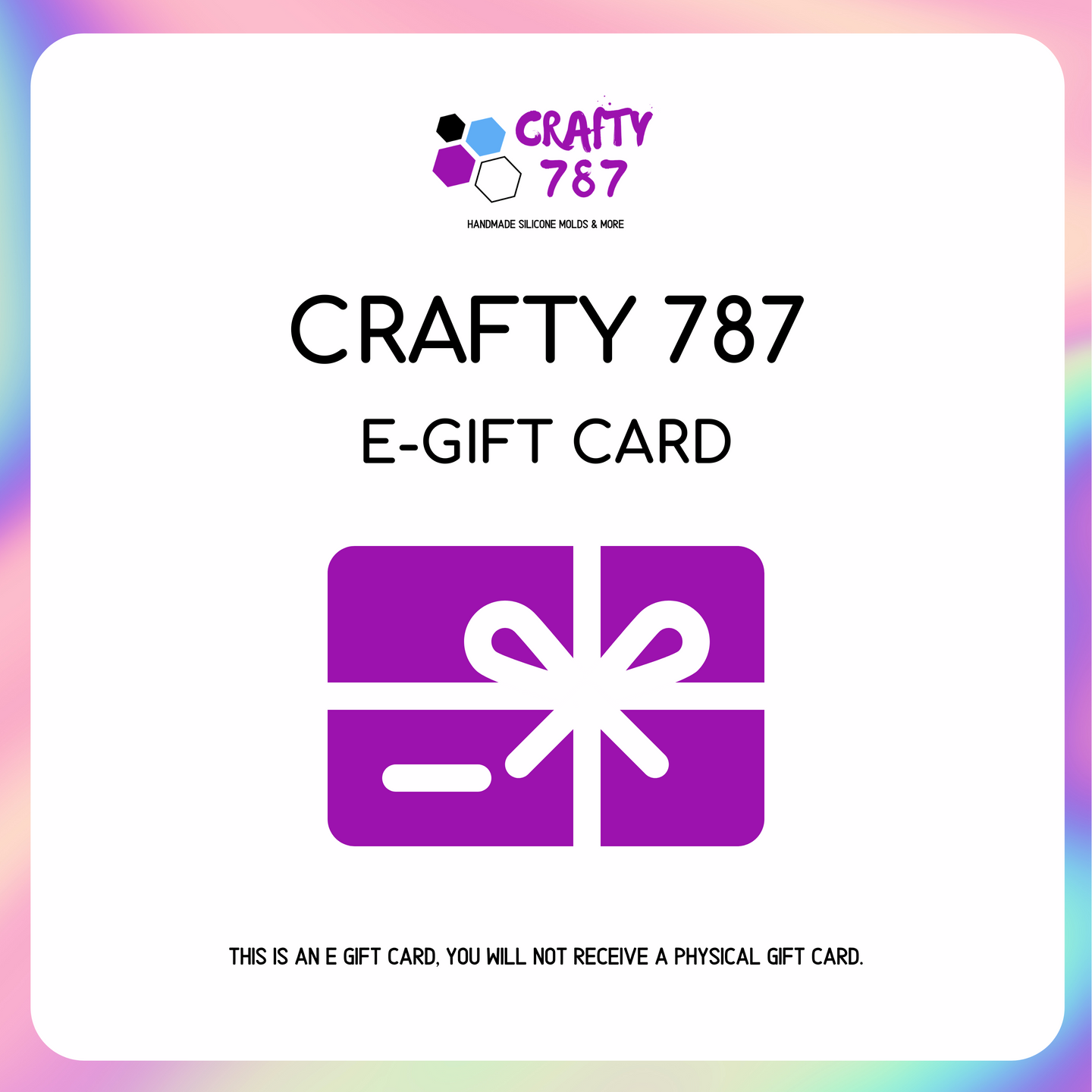 CRAFTY 787 GIFT CARD 💜🤩