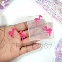 Load image into Gallery viewer, Flamingos Earrings Silicone Mold(B7)
