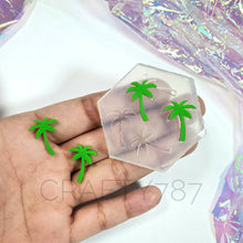 Load image into Gallery viewer, Palm Tree Stud Earring Silicone Mold(B7)
