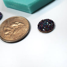 Load image into Gallery viewer, Circle Druzy Less Chunky 12mm Cabochon Silicone Mold 2 Pairs(B4)
