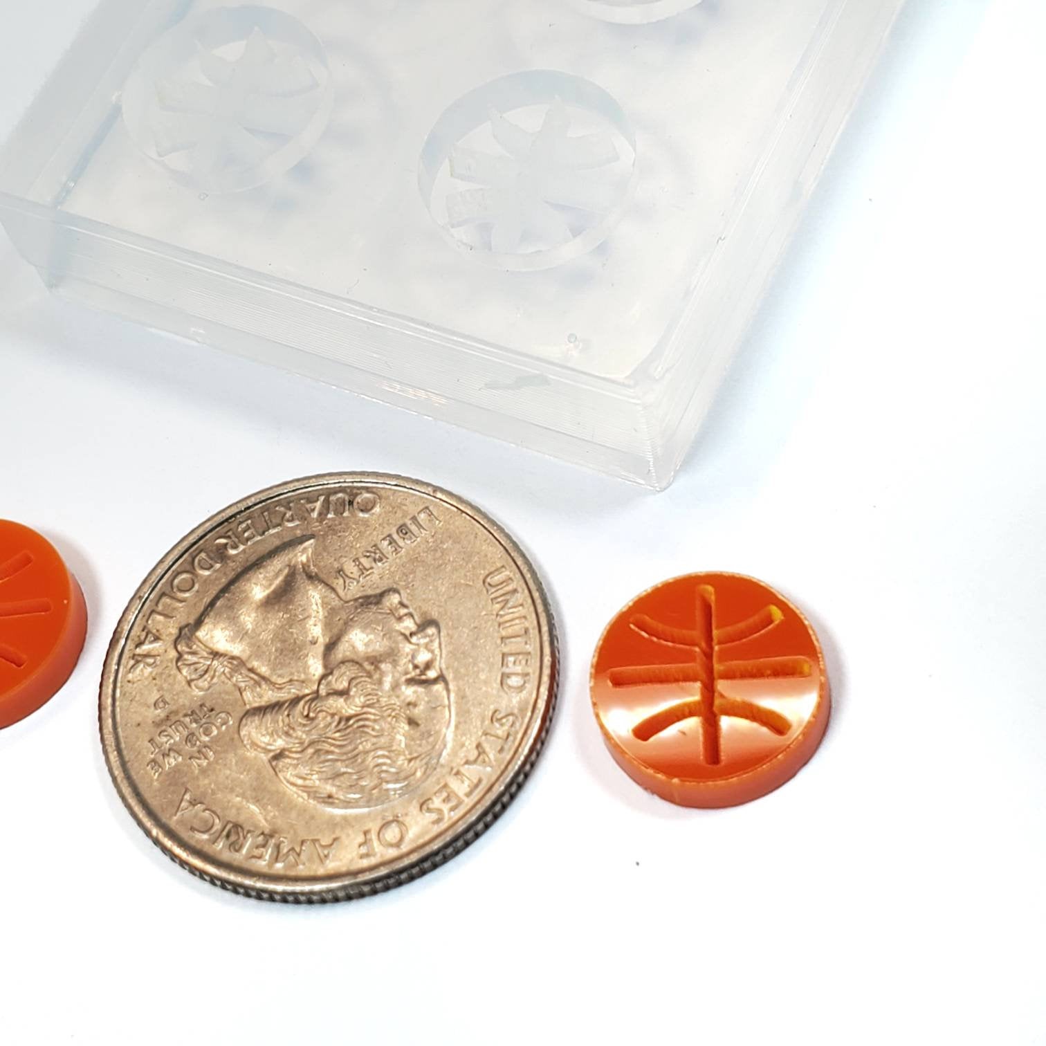 Basketball Stud Earrings Silicone Mold(B12)