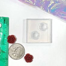 Load image into Gallery viewer, Matte Rose 12mm Earring Silicone Mold(A10)
