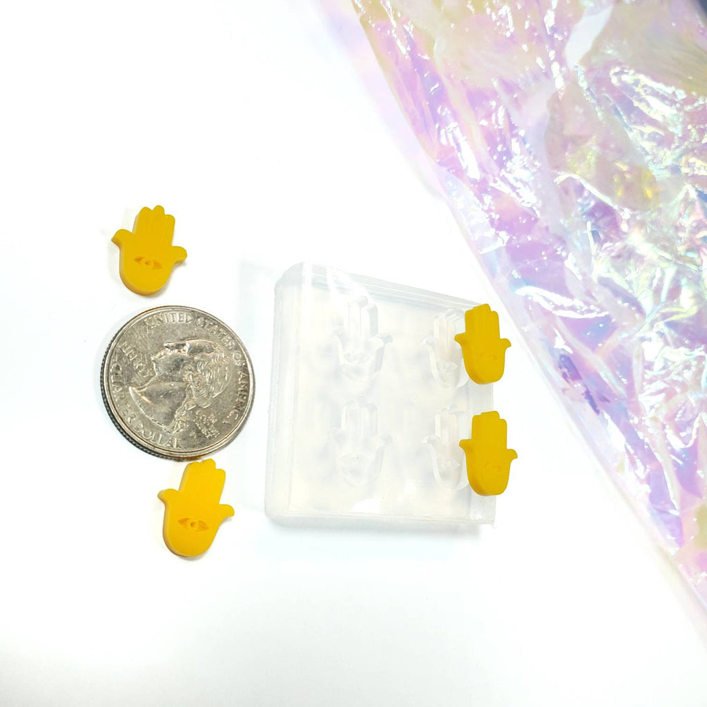 Hamsa Hand Earring Silicone Mold(A12)