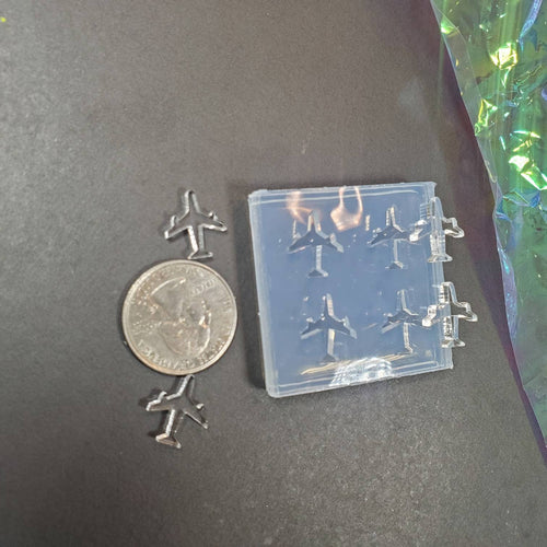 Airplane Avion Stud Earring Silicone Mold (B7)