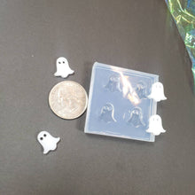 Load image into Gallery viewer, Cute Ghost Stud Earring Silicone Mold(A11)
