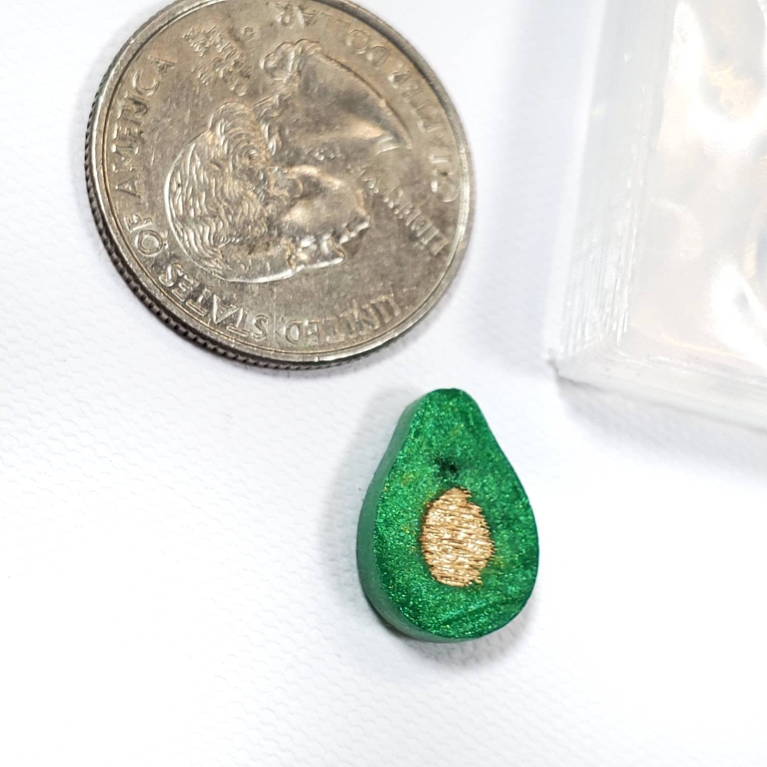 Avocado Aguacate Earring Stud Silicone Mold (A7)