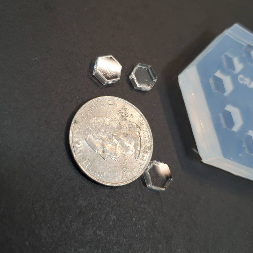 Mini Hexagons Silicone Mold(B8)