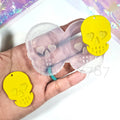 Skull Dangle Earring Silicone Mold | Resin Mold (C12)